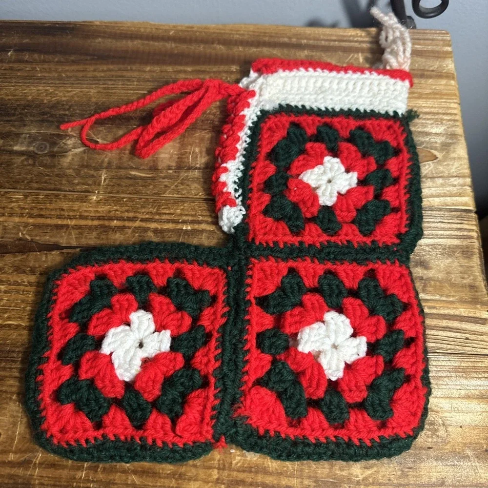 Handmade crochet granny